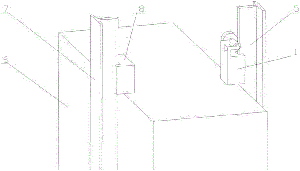 Device for preventing elevator car from accidental movement and control method