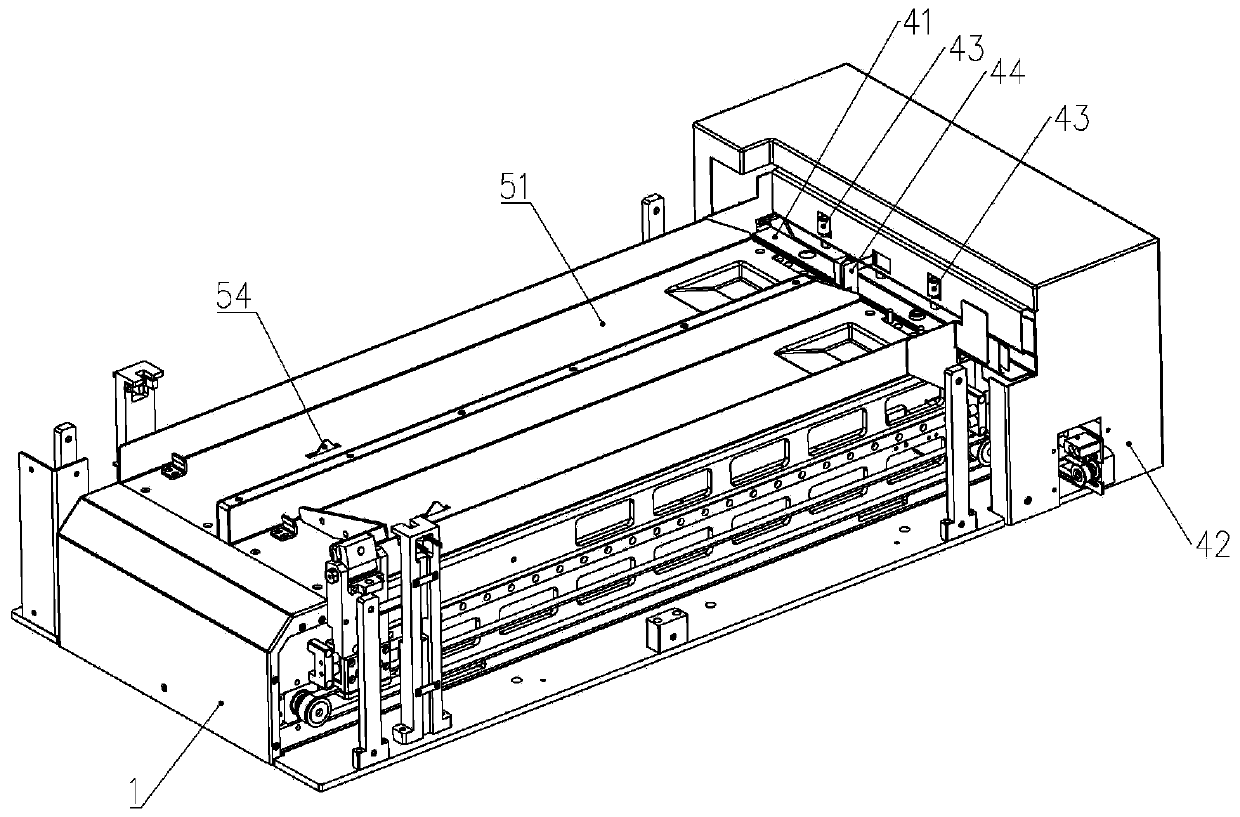 Automatic test tube rack loading device applied to laboratory assembly line equipment