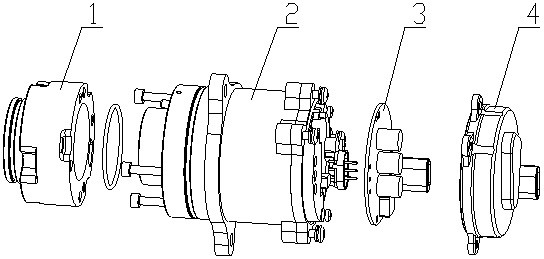 Automobile electronic oil pump driving system