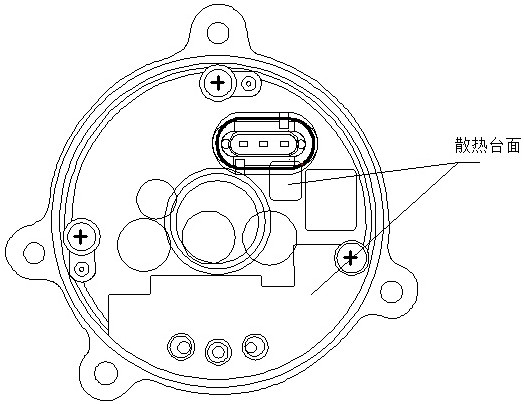 Automobile electronic oil pump driving system