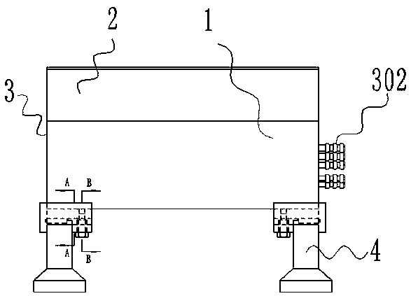 Plastic runway laying assisting tool