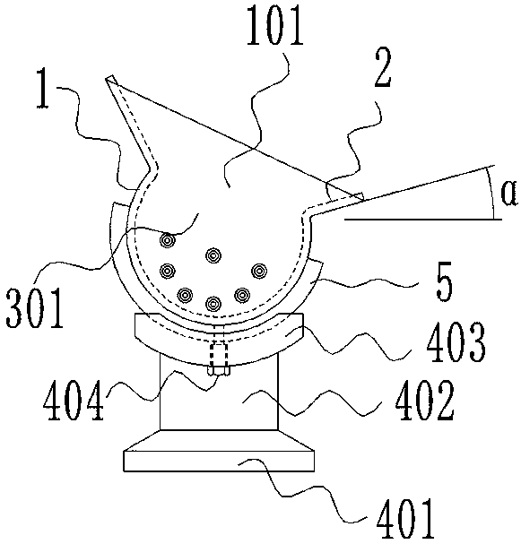 Plastic runway laying assisting tool