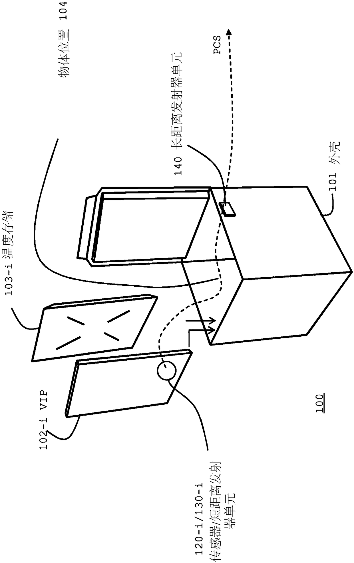 Transport container with remote surveillance capability