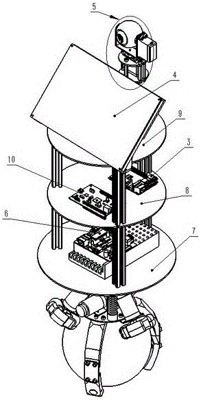 Independent-state single-spheroid self-balanced movement device