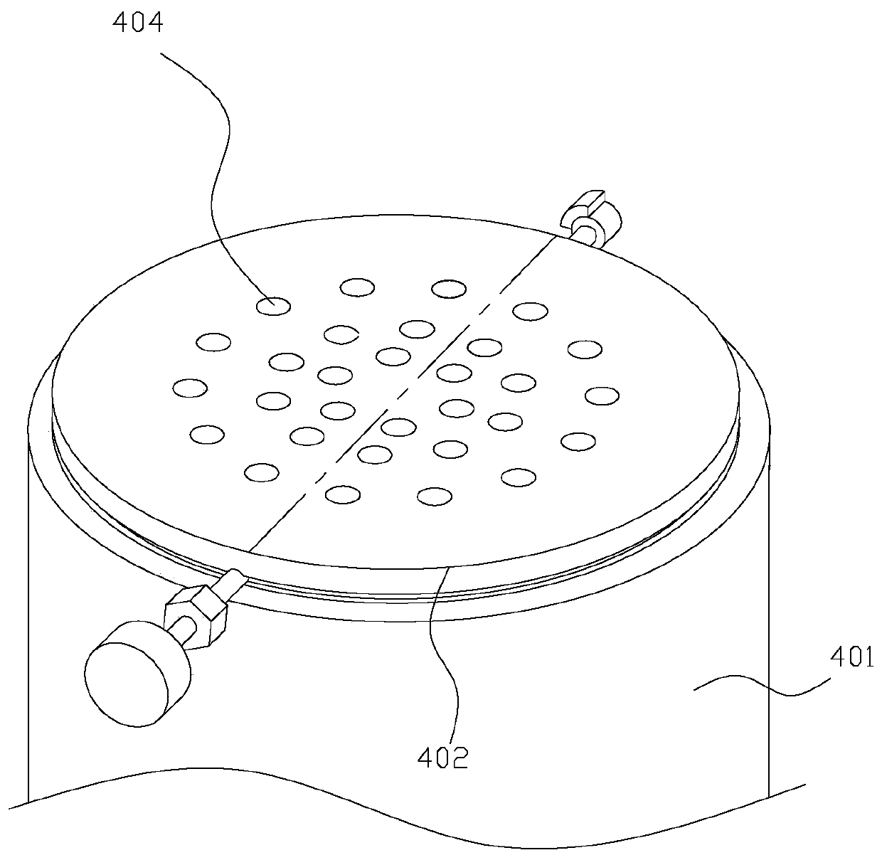 Gas flow regulating device