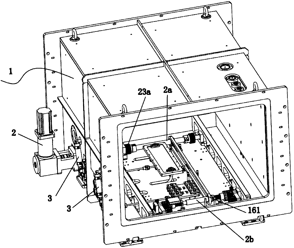 Separated dynamic contact system having heating and cooling functions