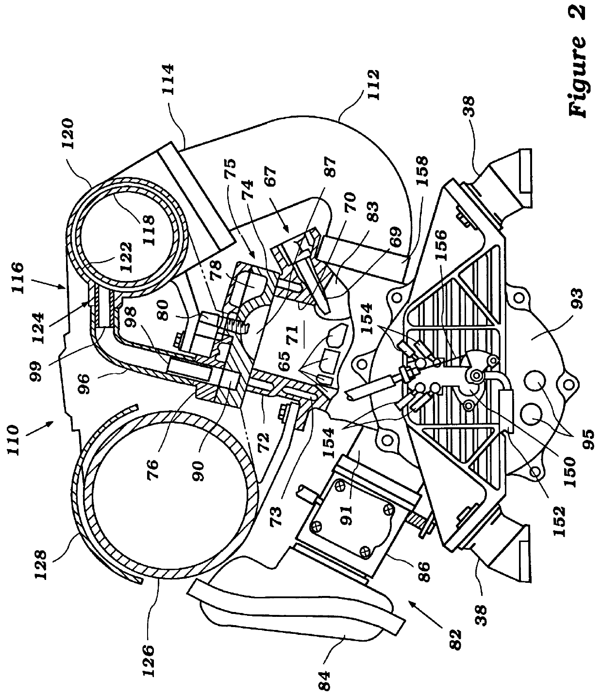 Engine cylinder head coolant jacket