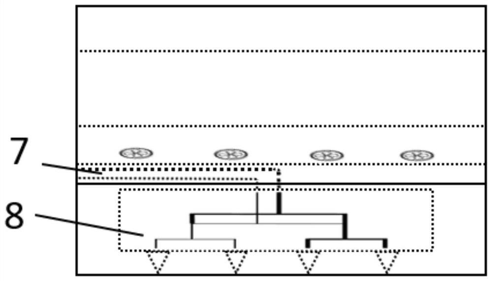 Fiber composite warm-keeping flocculus and preparation method thereof