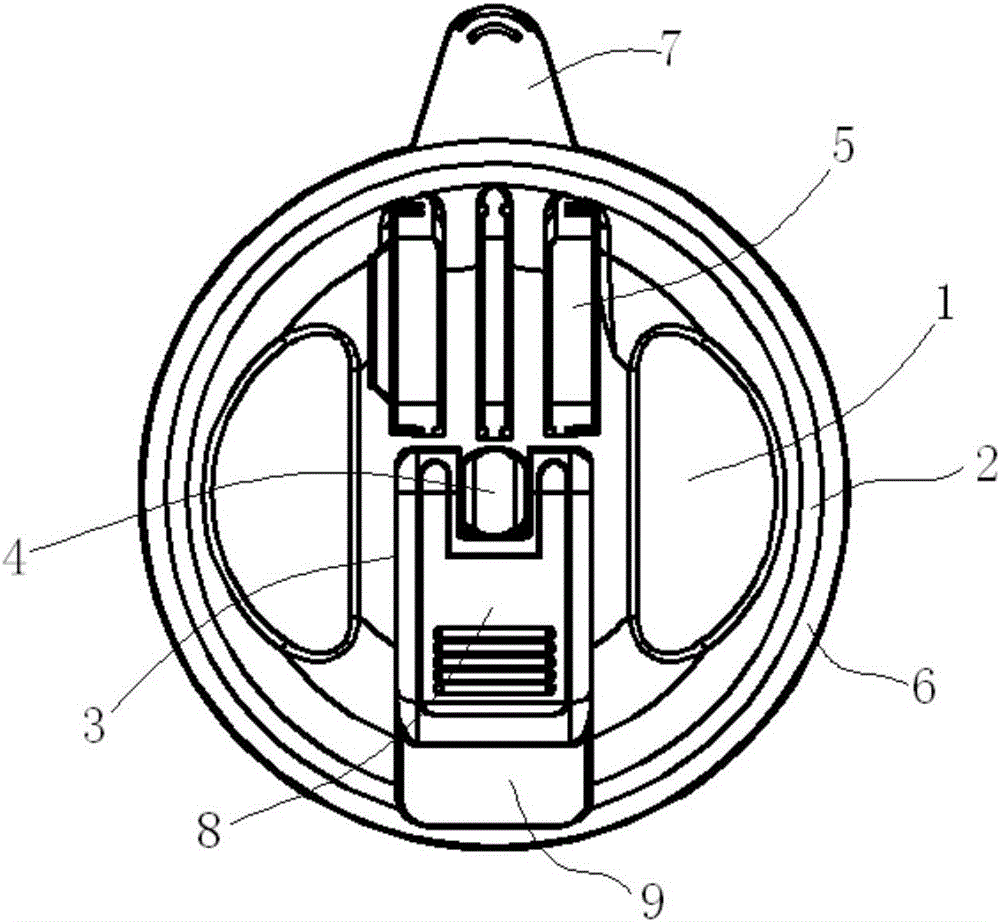 Base with sucker and support