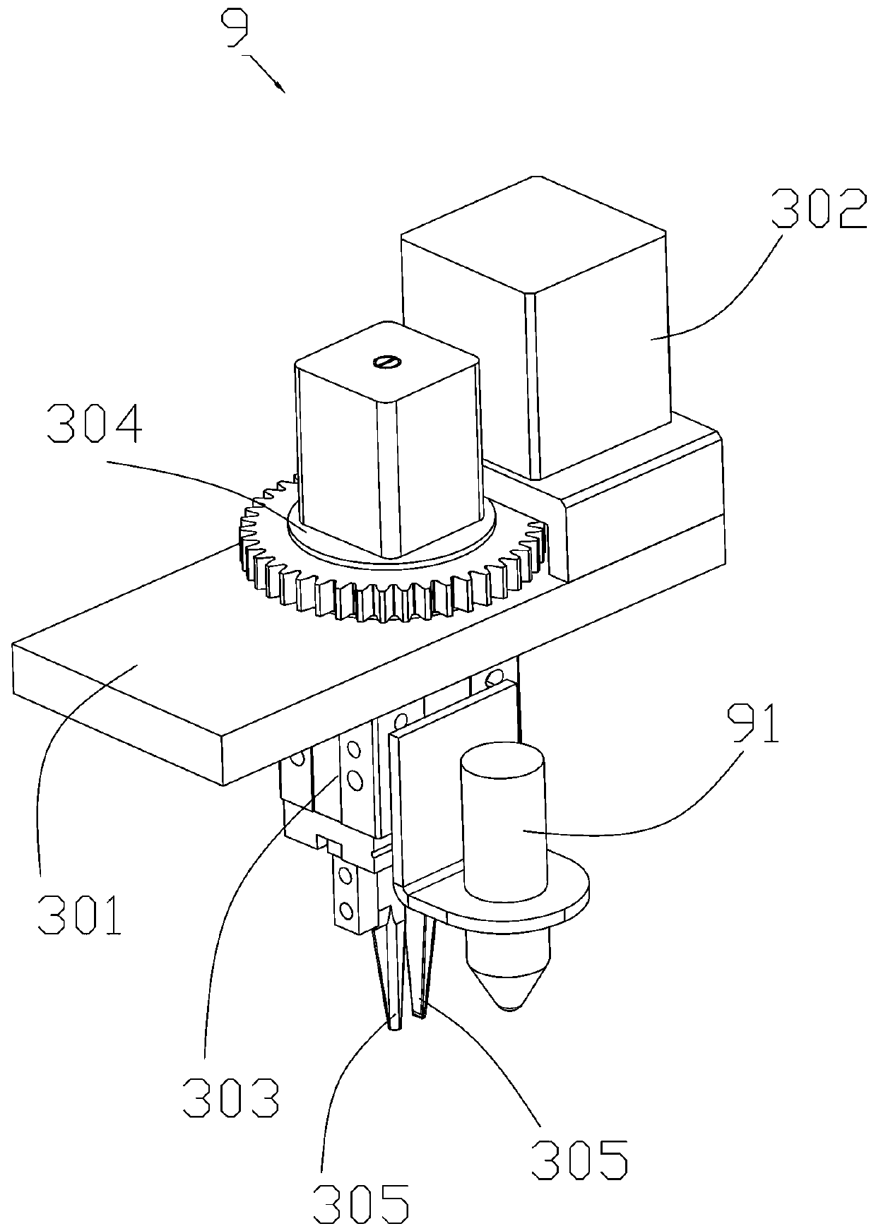 Integrated intelligent primary and secondary pole coil winding robot