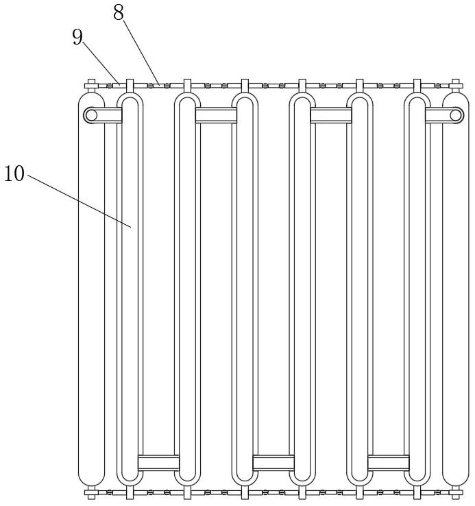 High-power low-intermodulation load with good heat dissipation effect