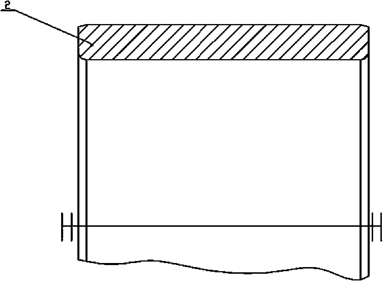 Load-bias free four row roller bearing for rolling mill