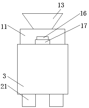 Top-grade stone grinding device facilitating feeding and discharging