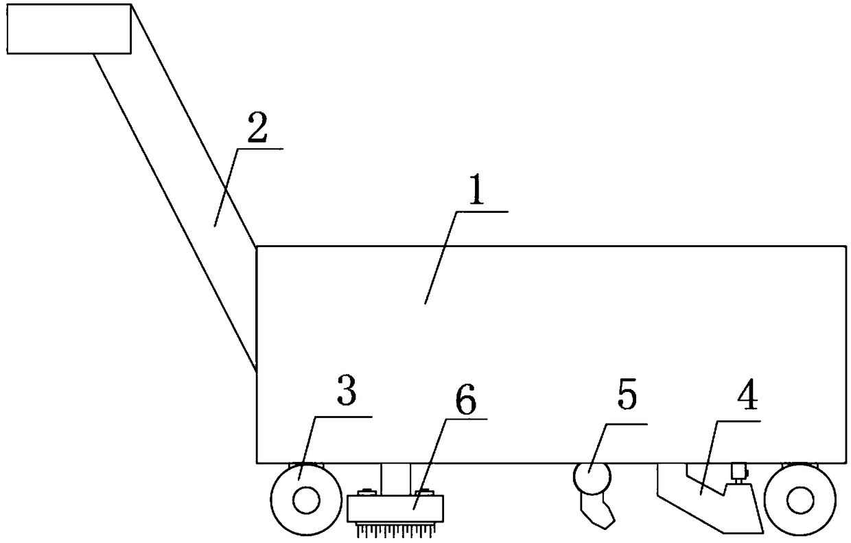 Automatic removal and deodorization device for poultry breeding