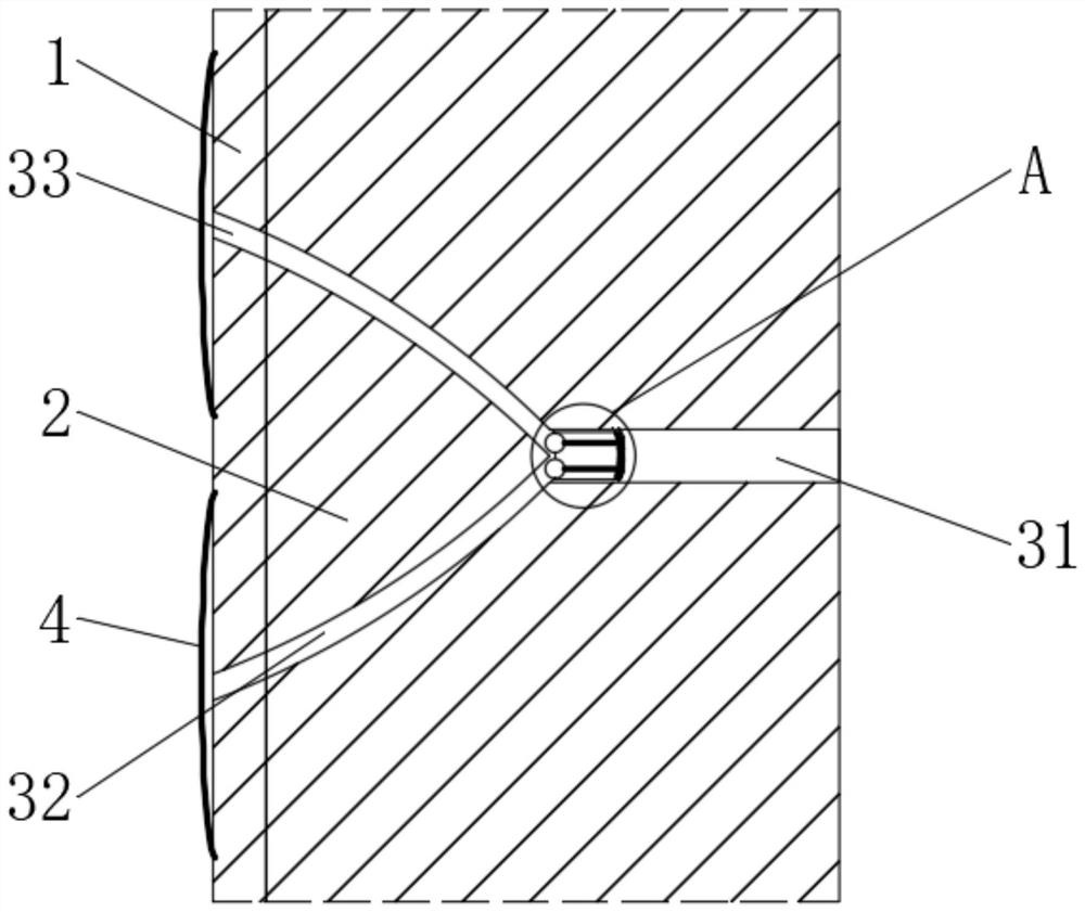 Self-ventilation heat dissipation type oil-immersed transformer