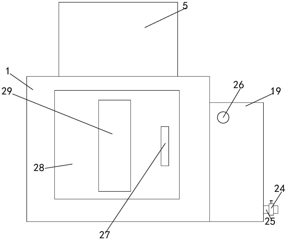 Corner treatment device used for track gasket machining