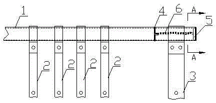 Energy-saving copper-tube bus system