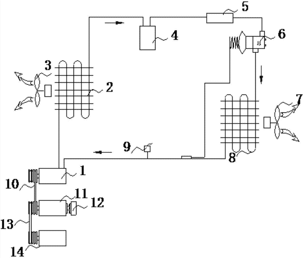 Multi-system power source energy-saving combined air conditioner