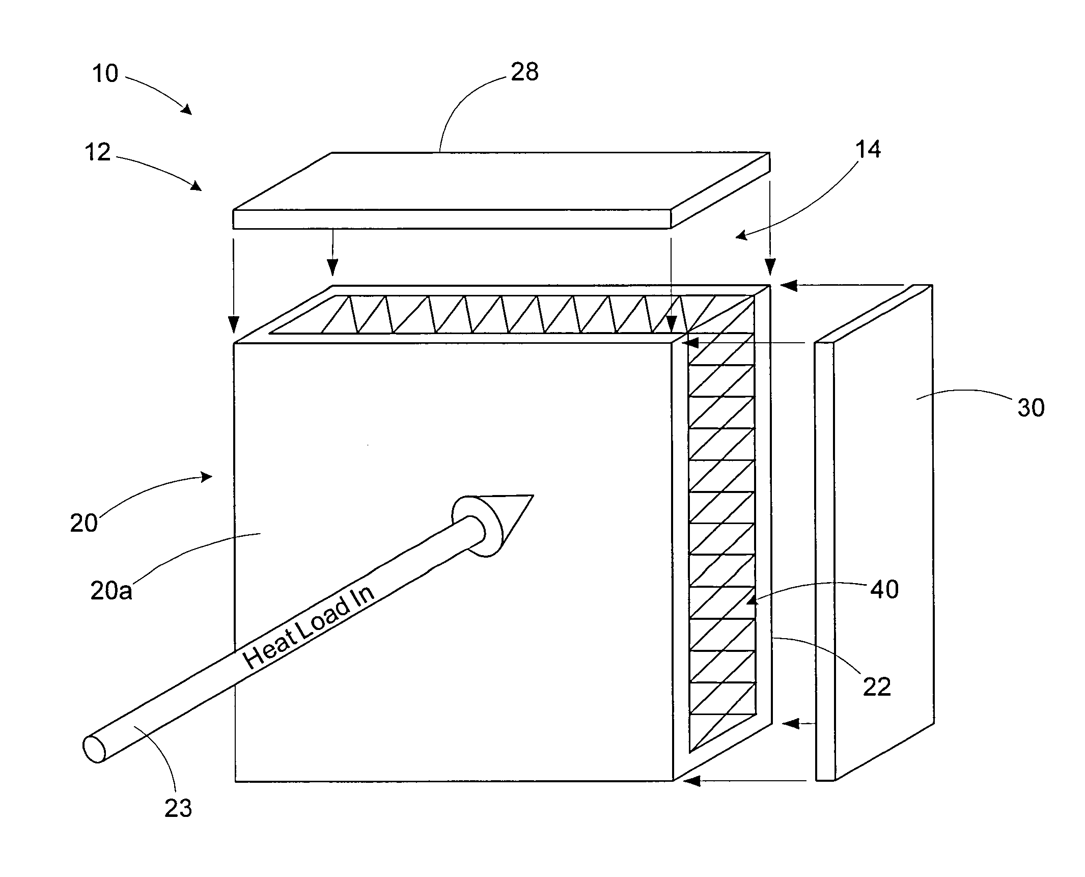 Heat-absorbing structural material