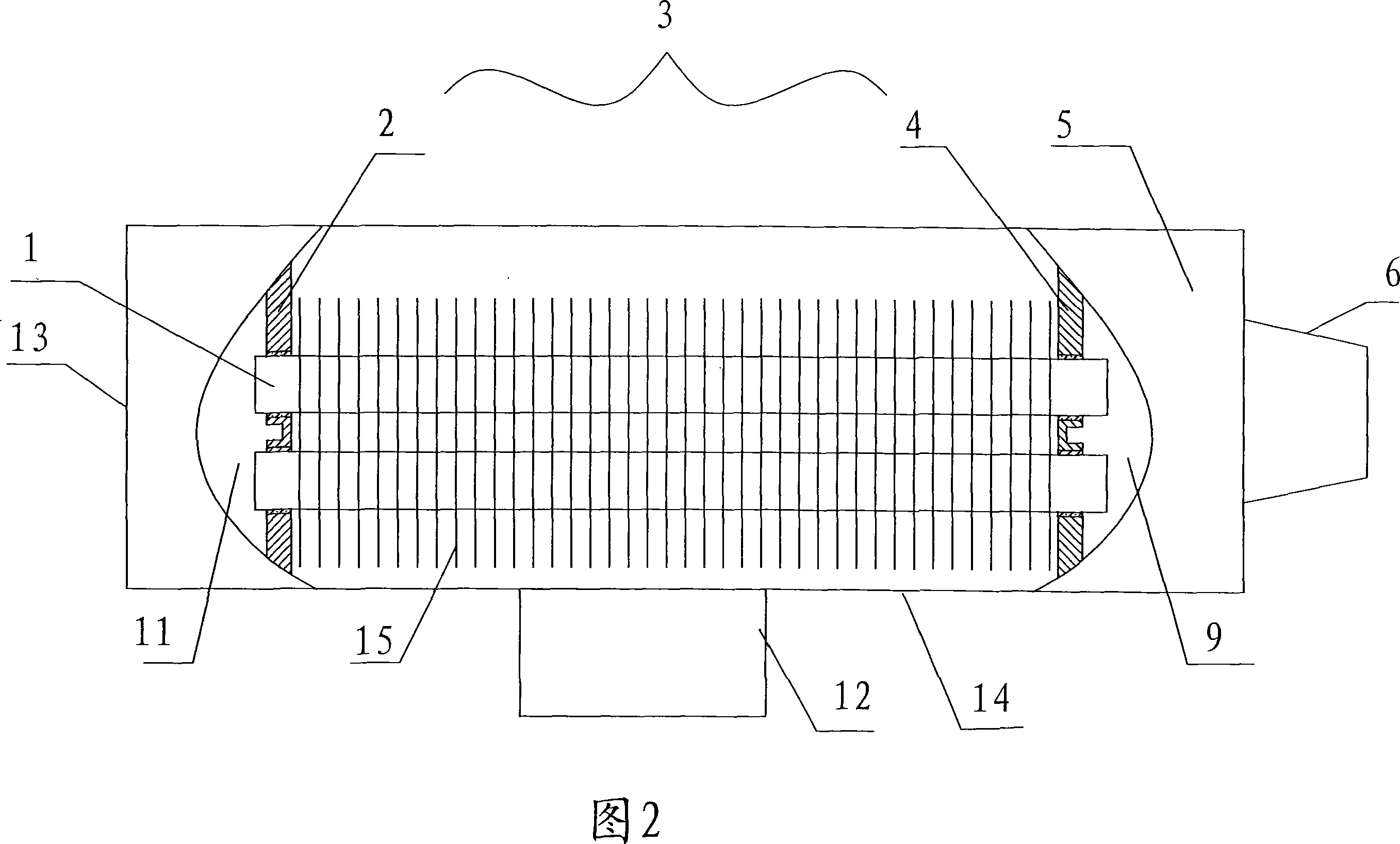 Heating heat radiator