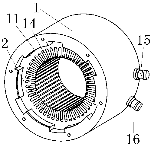 Motor and vehicle using the same