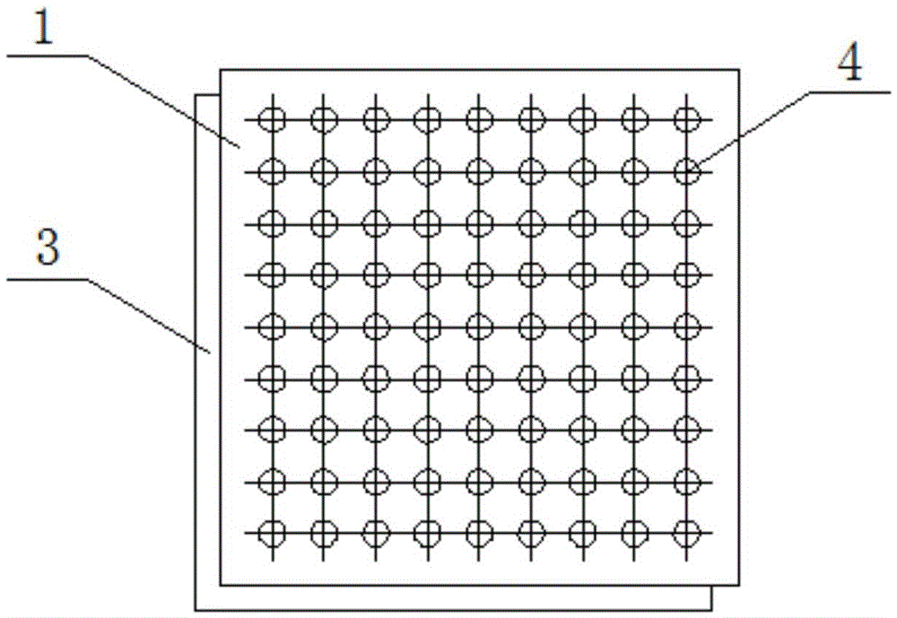 Water-permeable soil-conservation revetment brick