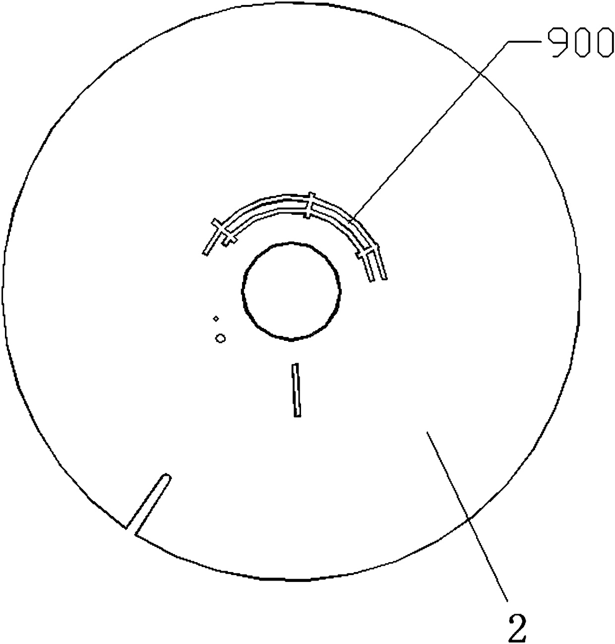 Equipartition detection device