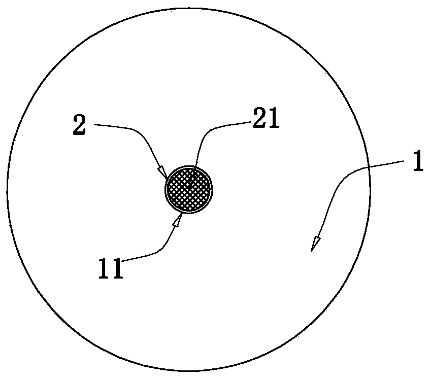 Medical liquid waste and solid waste collecting device