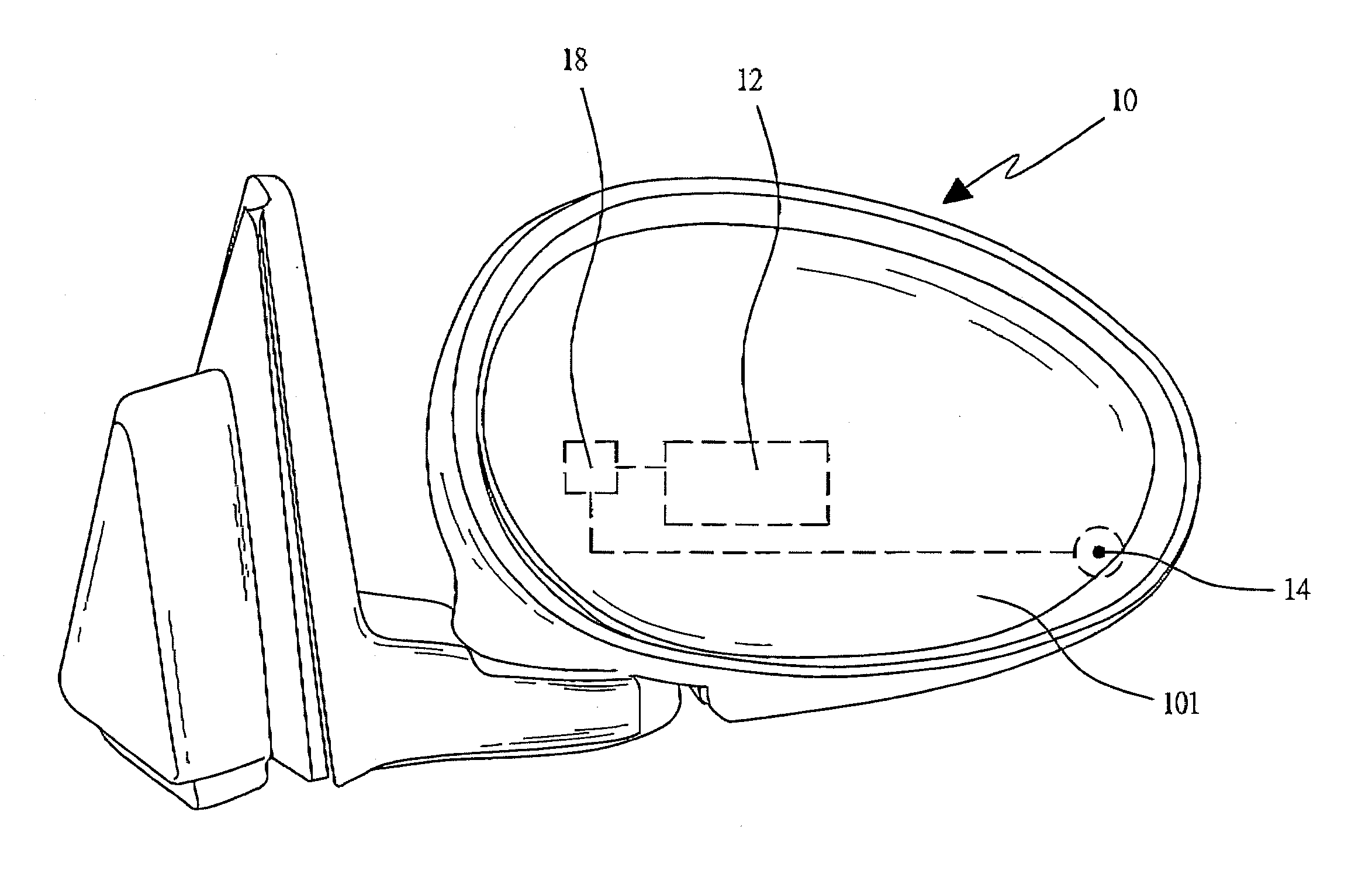 Vehicle Detection and Alert System with Blind Spot Elimination Function