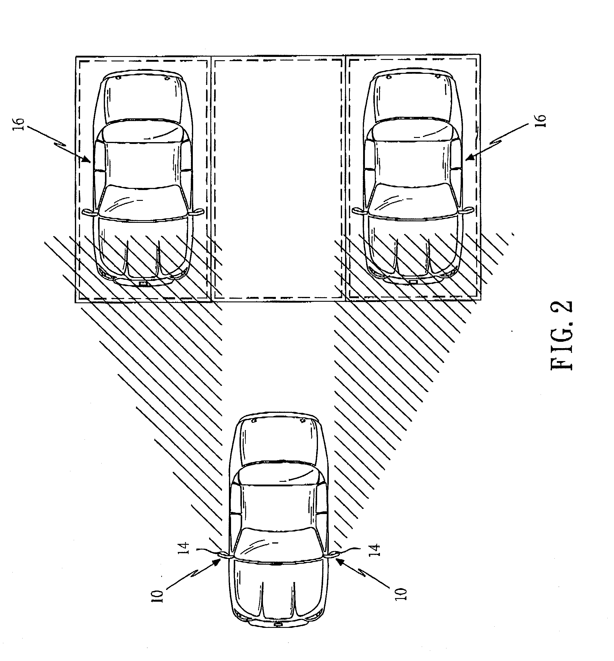 Vehicle Detection and Alert System with Blind Spot Elimination Function