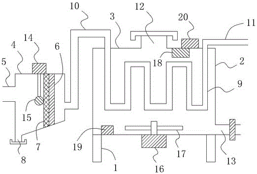 Novel heat energy recovery device