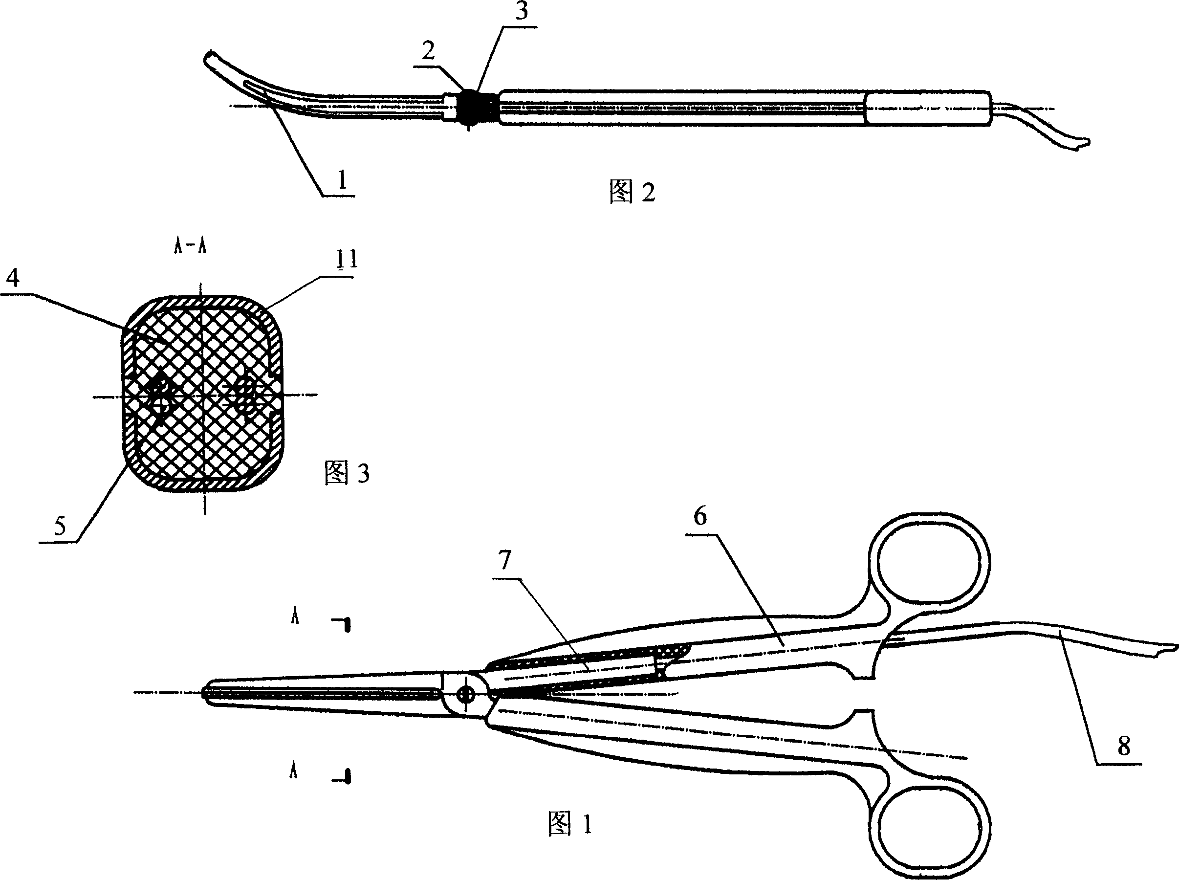 Fast ligaturing and closing electrical medical pliers and the making process