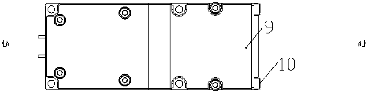 Linear light spot output system