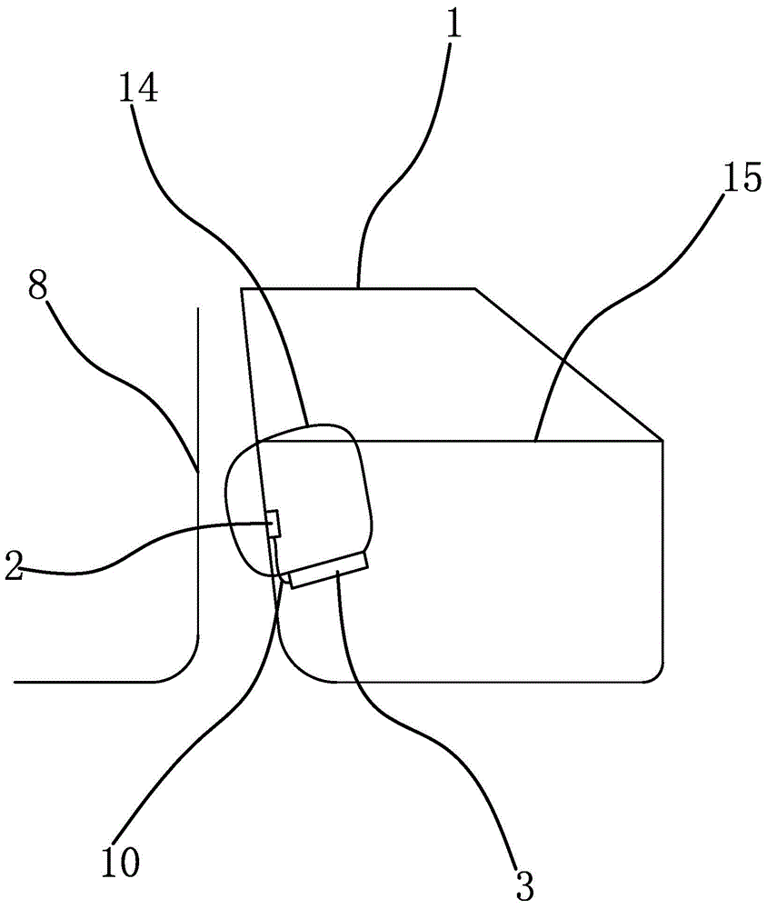 Side collision safety device of automobile