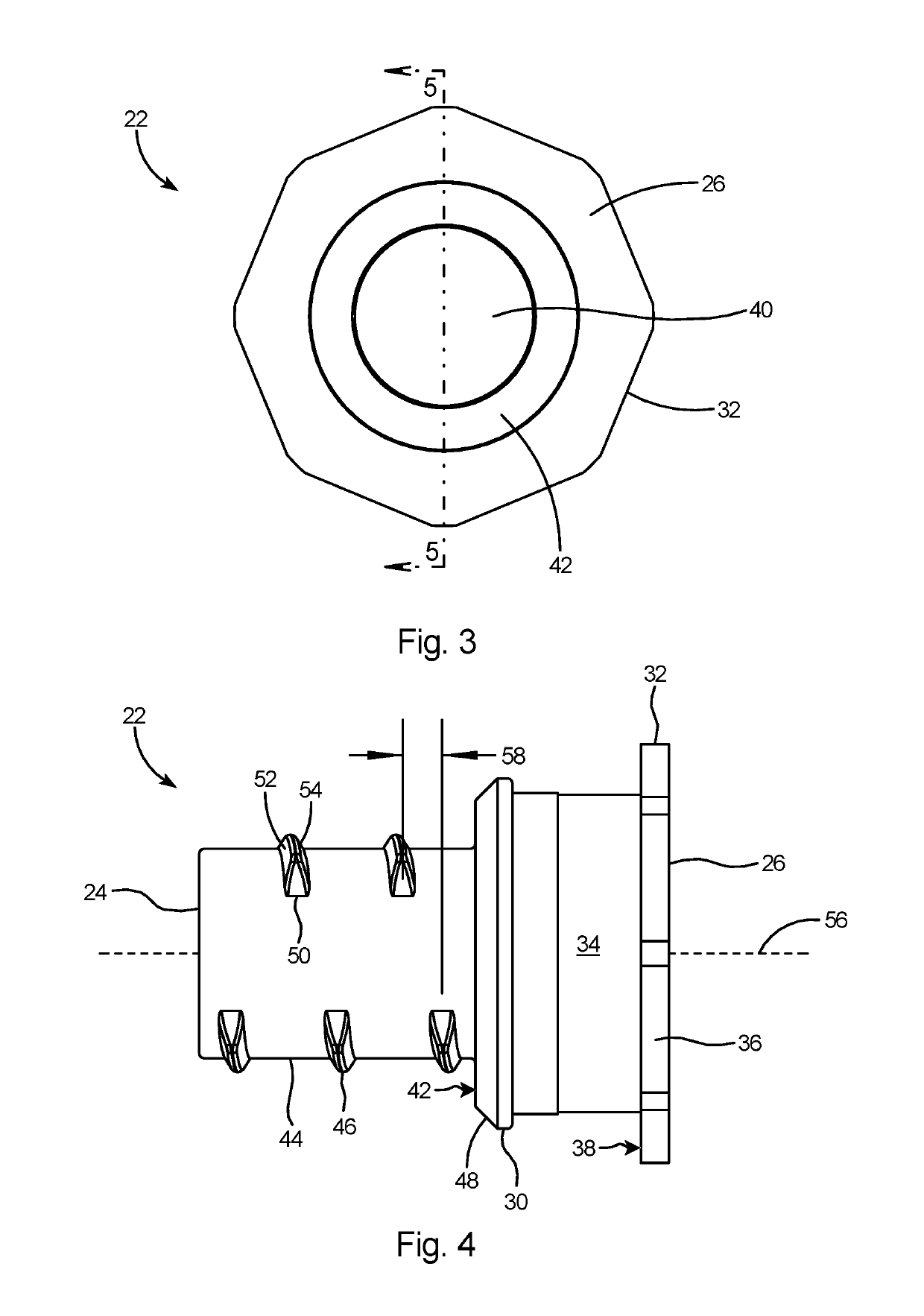 Electrical insider fitting for internal connection of flexible metal conduit to an electrical box