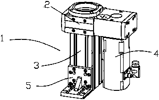 Three-direction displacement cargo transfer robot