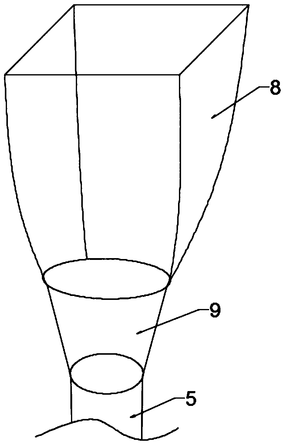 Dot-matrix solar energy collection device