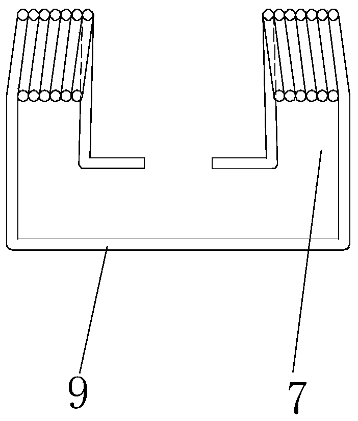 Suspension device and suspension warning board