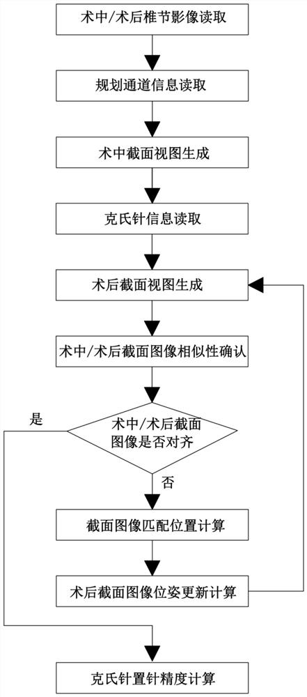 Postoperative screw placement precision evaluation method