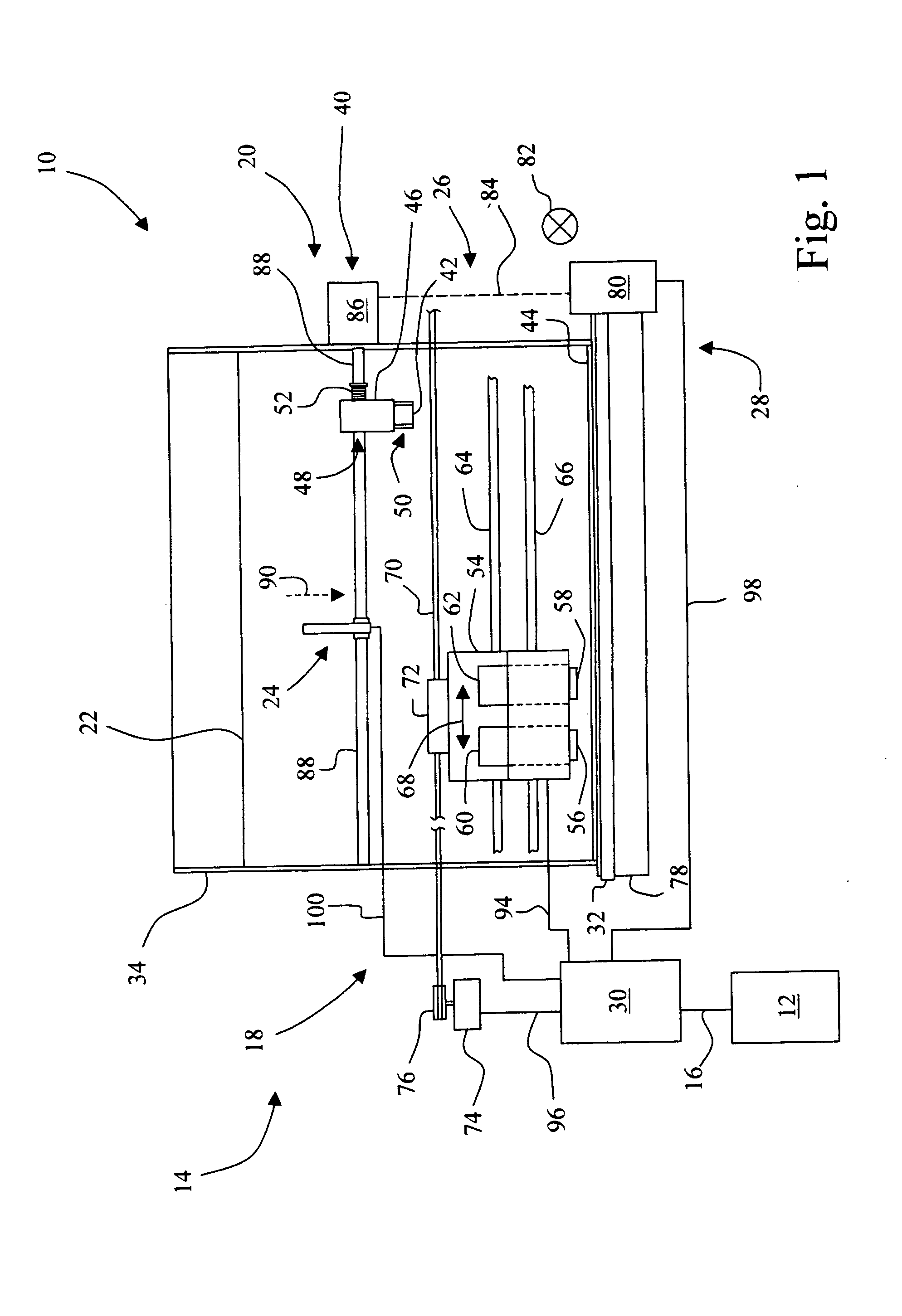 Imaging apparatus including a movable media sensor