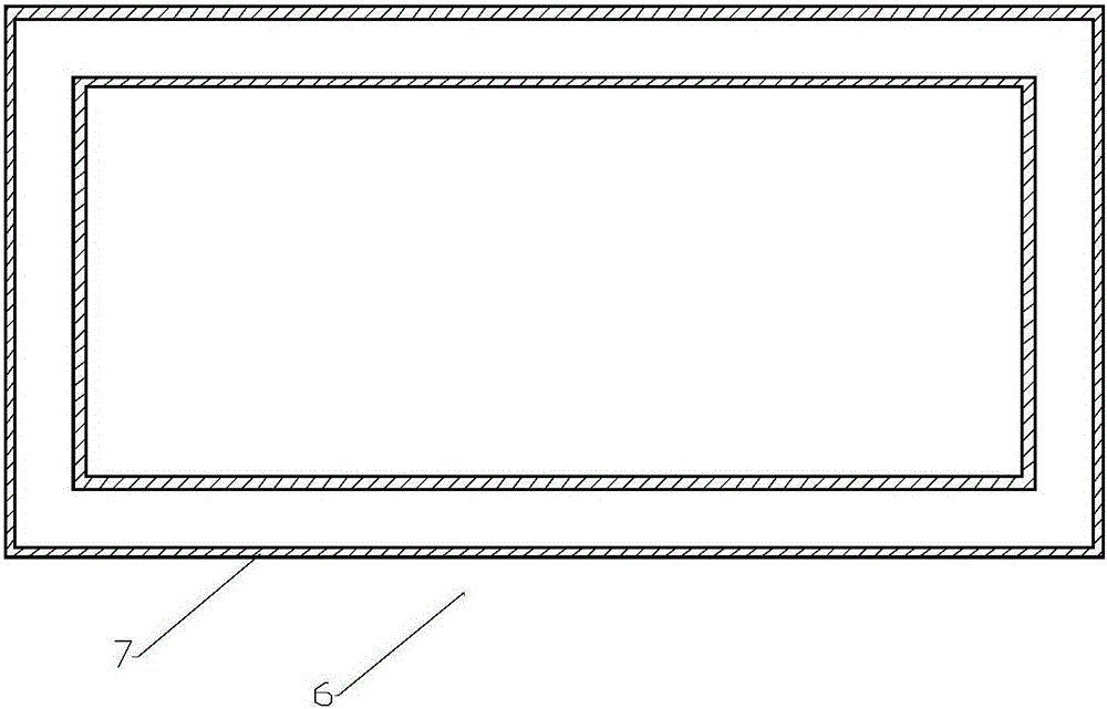 Large flap valve water gate rubber sealing part and preparation method thereof