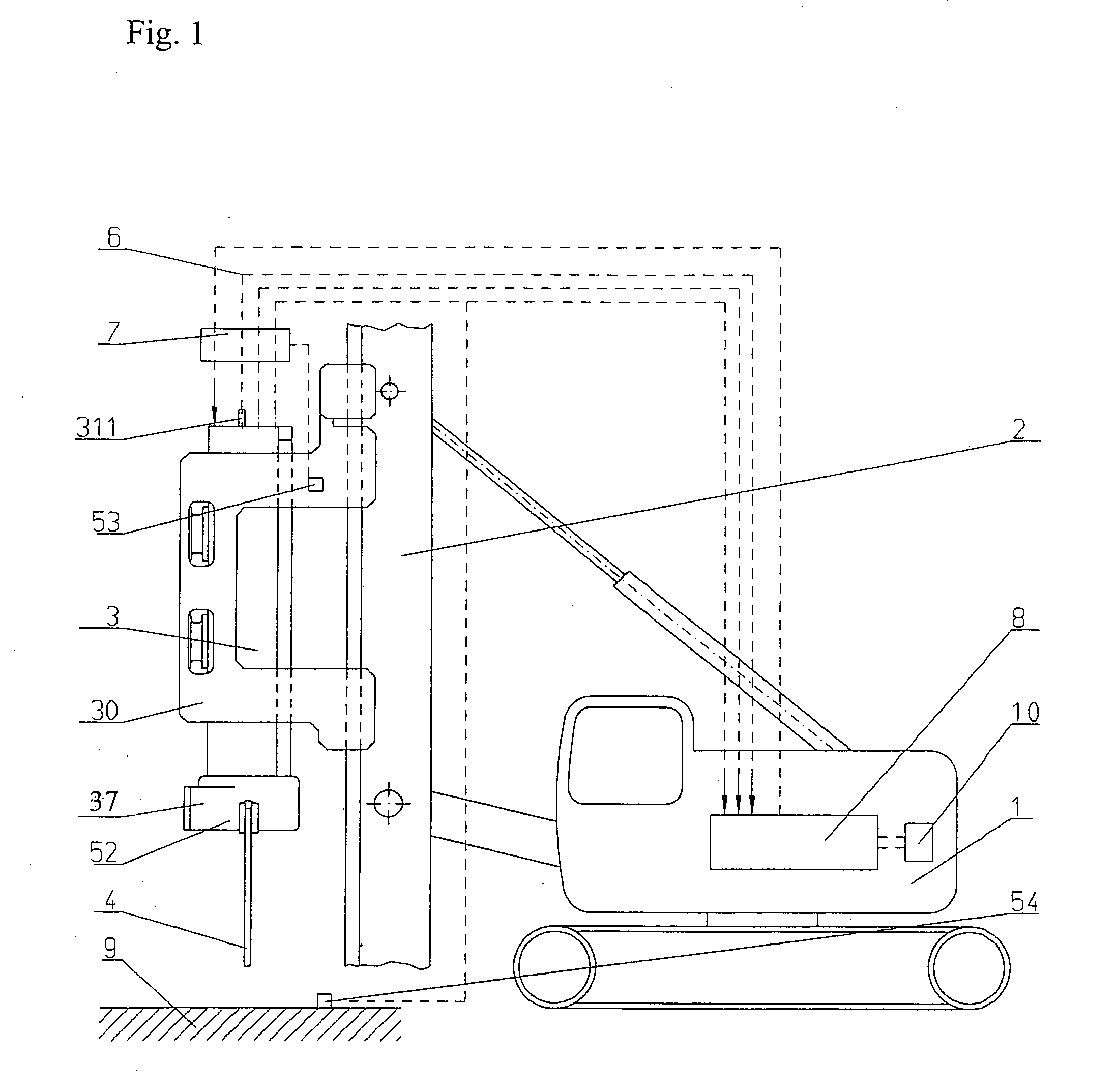 Vibration generator for a vibration pile driver