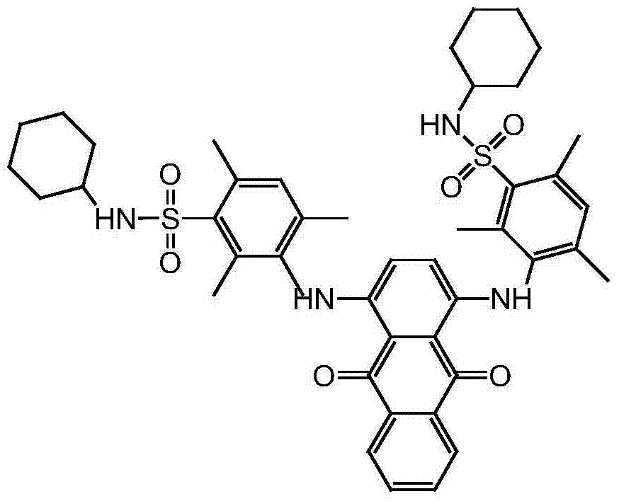 Preparation method of dye