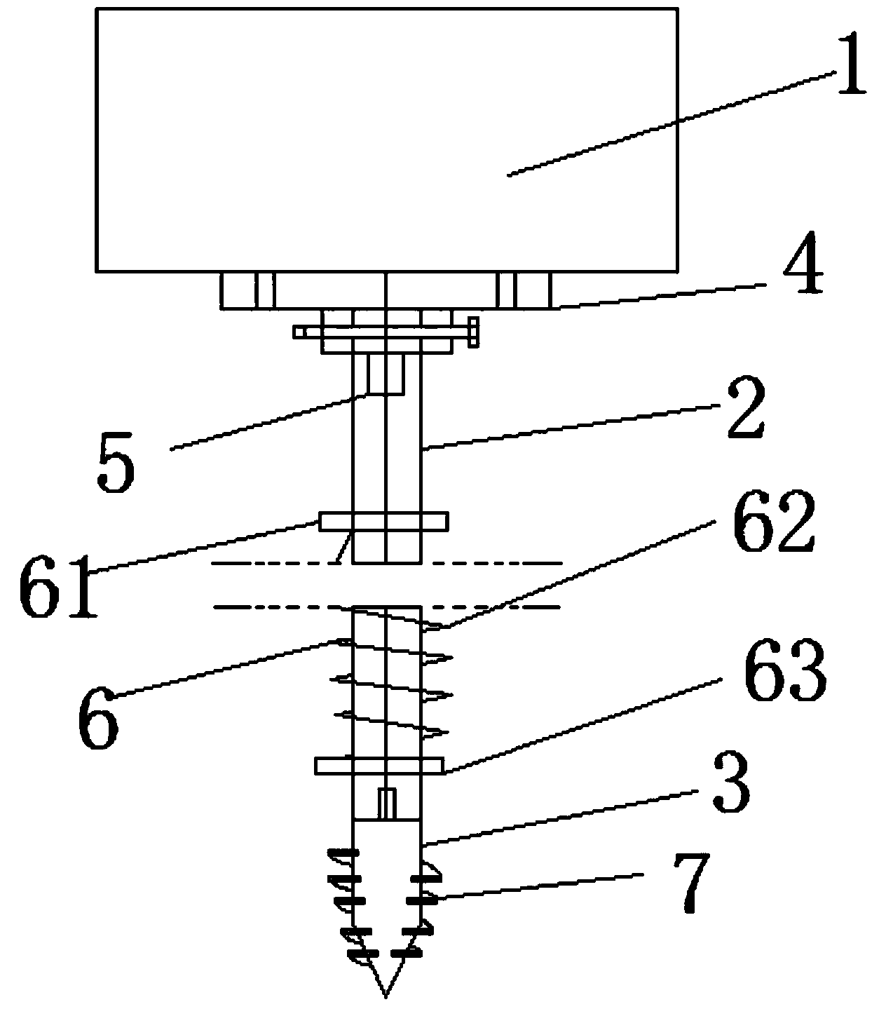 Engineering drilling device