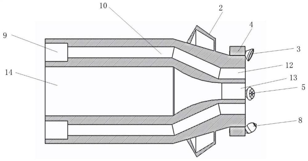 Online monitoring device and method for in-situ mining of shale oil through combination of laser and supercritical water