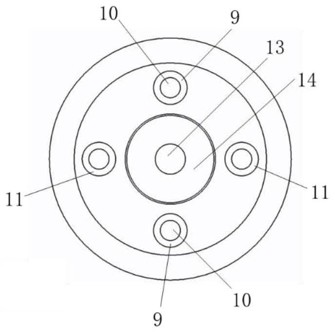 Online monitoring device and method for in-situ mining of shale oil through combination of laser and supercritical water