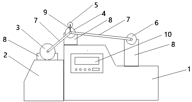 Aluminum foil preservative film semi-automatic high-speed rewinder