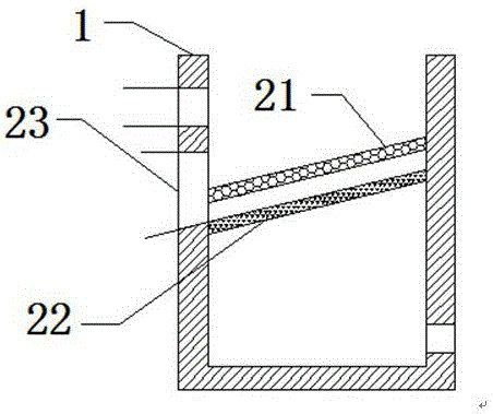 Industrial water recycling and reusing device