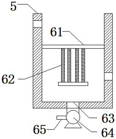 Industrial water recycling and reusing device