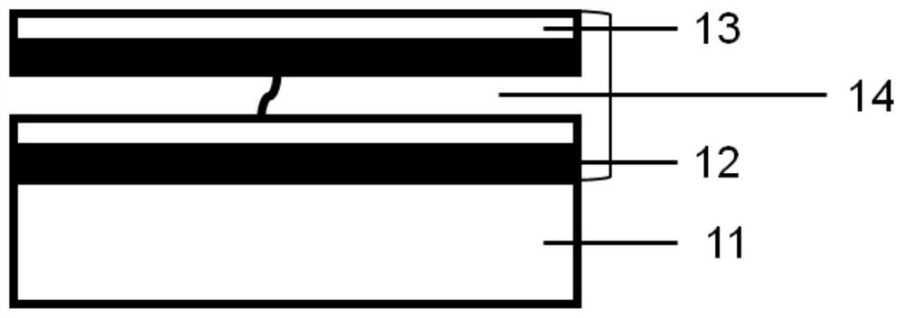 RCLED-based sensor and manufacturing method thereof